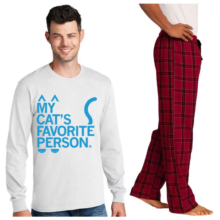 My CatS Favorite Person Long Sleeve Pajama Set