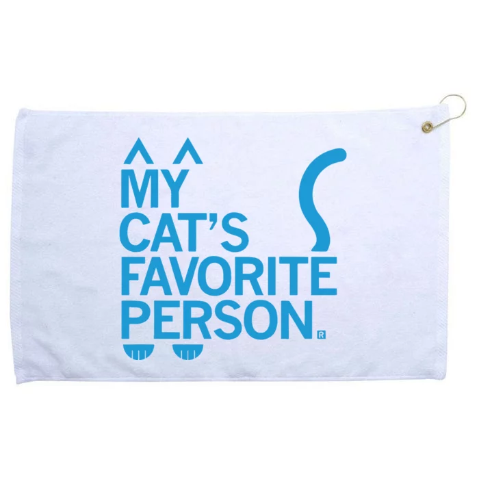 My CatS Favorite Person Grommeted Golf Towel