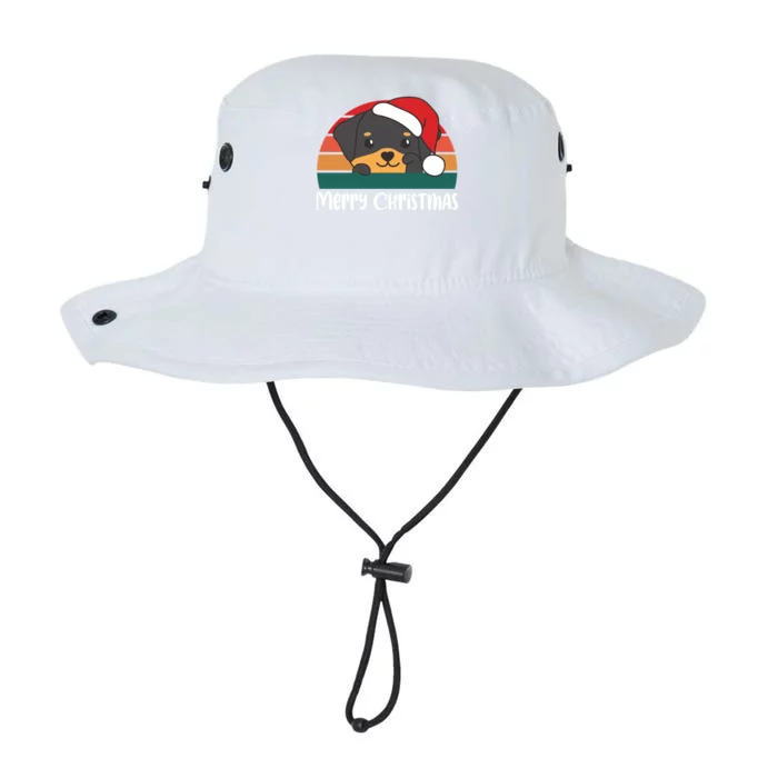 Merry Christmas Funny Rottweiler Christmas Gift Legacy Cool Fit Booney Bucket Hat