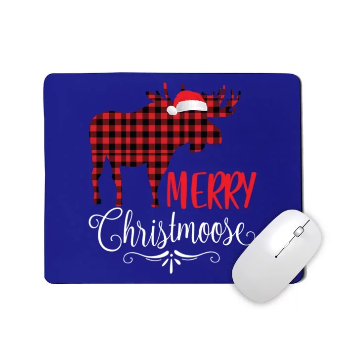 Merry Christmoose Family Christmas Pajamas Moose Funny Gift Mousepad