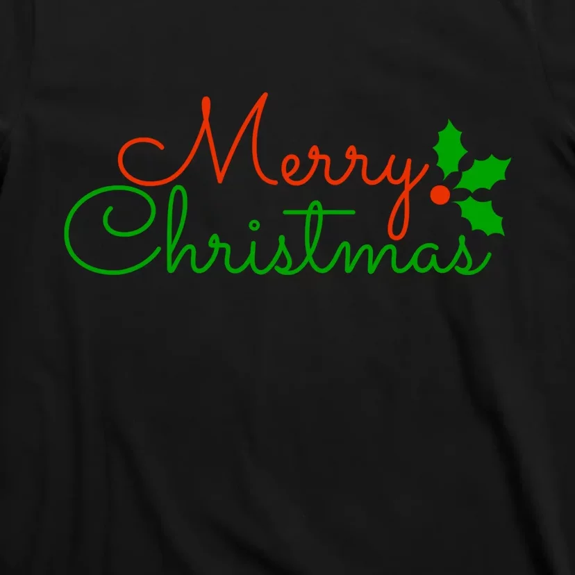 Merry Christmas Festive Logo T-Shirt