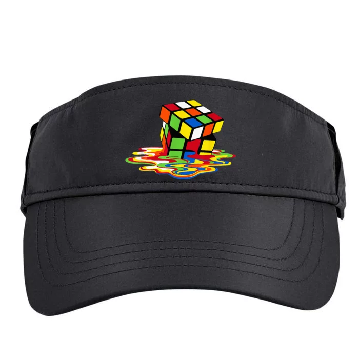 Melting Cube Funny Rubik Rubix Rubics Player Cube Adult Drive Performance Visor