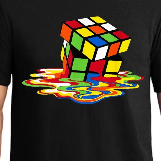 Melting Cube Funny Rubik Rubix Rubics Player Cube Pajama Set