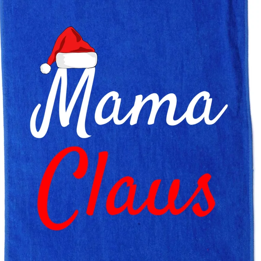 Mama Claus Funny Gift Meaningful Gift Daddy Claus Mama Claus Pajamas Funny Gift Platinum Collection Golf Towel