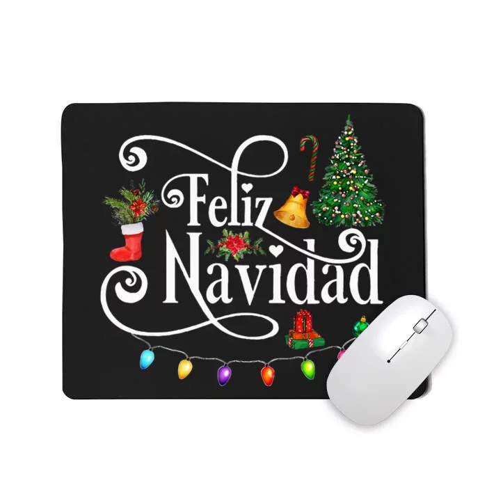 Mexican Christmas Feliz Navidad Spanish Christmas Mousepad