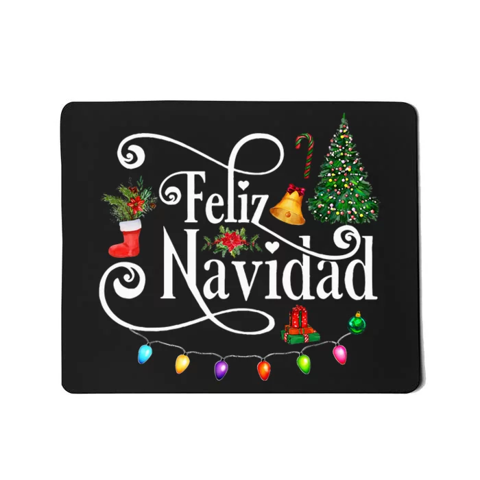 Mexican Christmas Feliz Navidad Spanish Christmas Mousepad