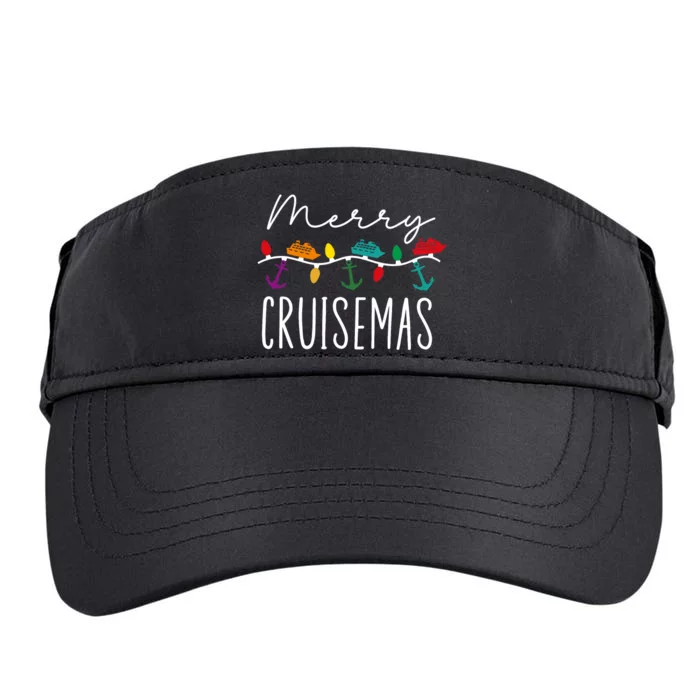 Merry Cruisemas Family Cruise Christmas Cruisin Crew Adult Drive Performance Visor