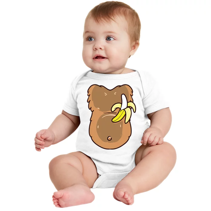 Monkey Costume For Monkey Halloween Costume Baby Bodysuit