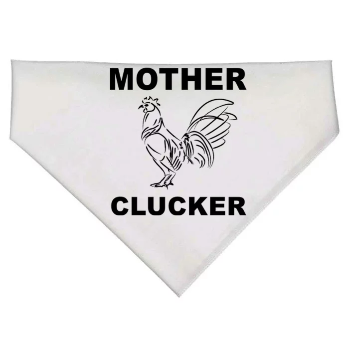 Mother Clucker Funny Chicken USA-Made Doggie Bandana