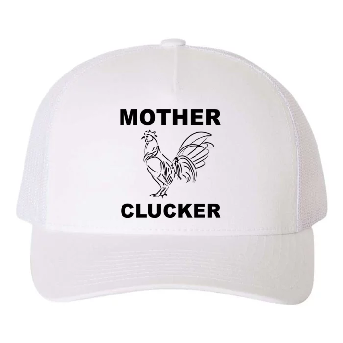 Mother Clucker Funny Chicken Yupoong Adult 5-Panel Trucker Hat