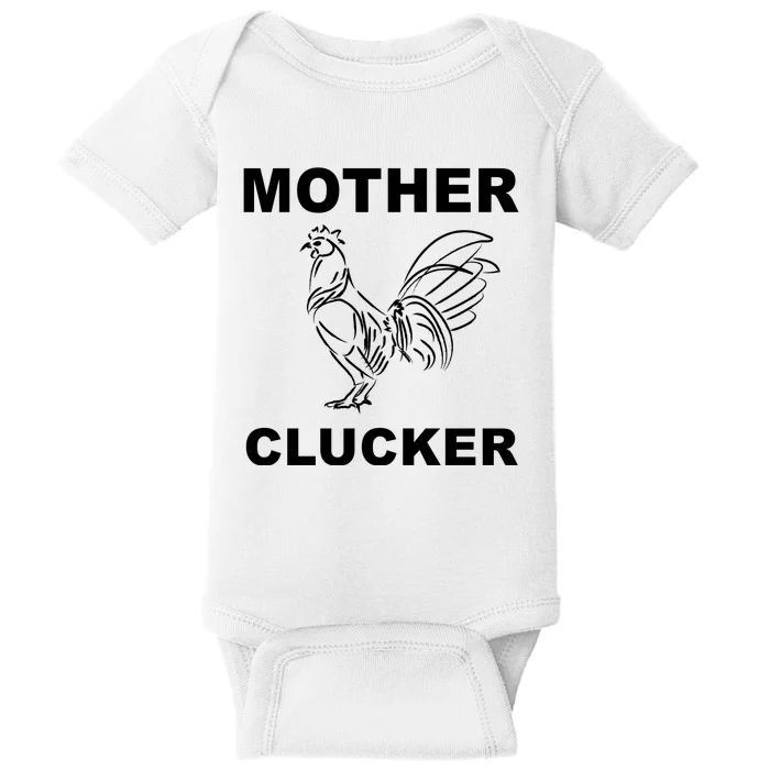 Mother Clucker Funny Chicken Baby Bodysuit