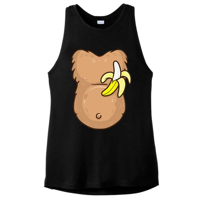 Monkey Costume For MONKEY Halloween Costume Ladies Tri-Blend Wicking Tank