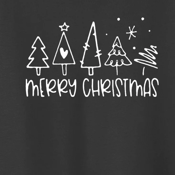 Merry Christmas Family Matching Xmas Toddler T-Shirt