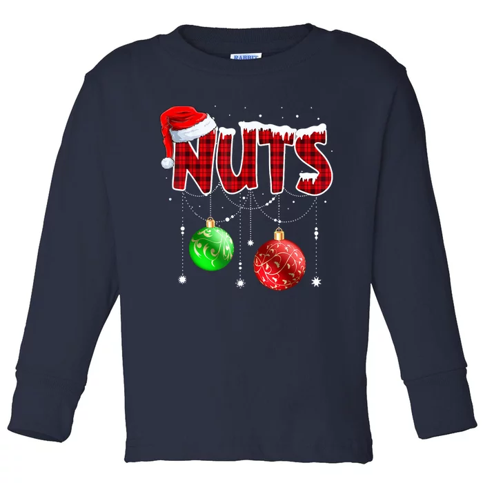 Matching Couple Family Chestnuts Cute Christmas Gift Toddler Long Sleeve Shirt