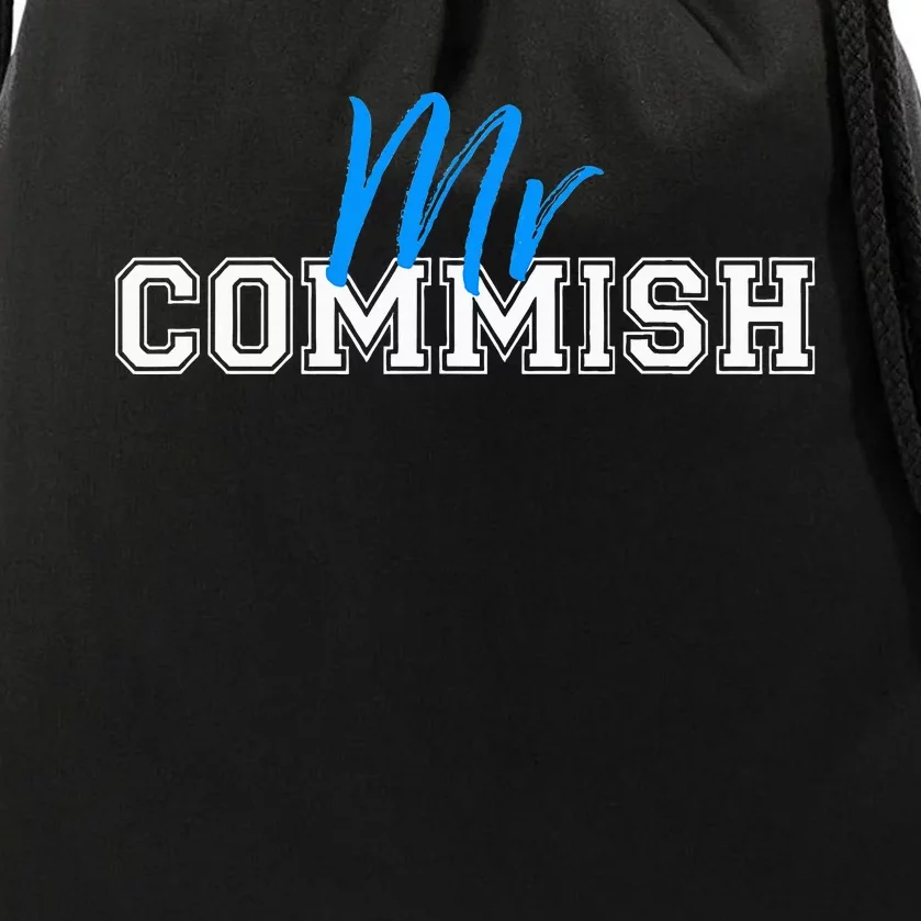 Mr Commish Fantasy Football Commissioner Drawstring Bag