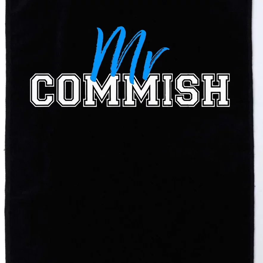 Mr Commish Fantasy Football Commissioner Platinum Collection Golf Towel