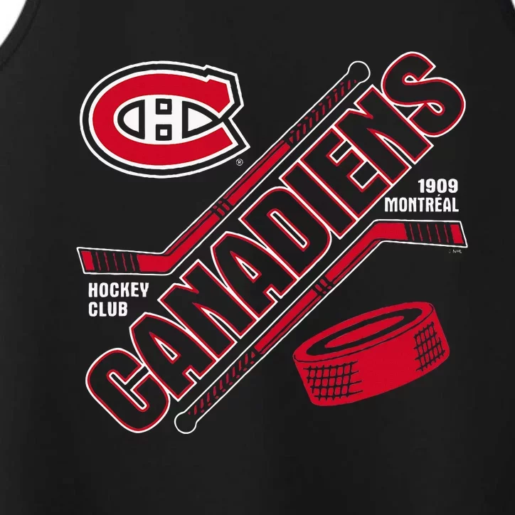 Montreal Canadiens Force Blue Officially Performance Tank