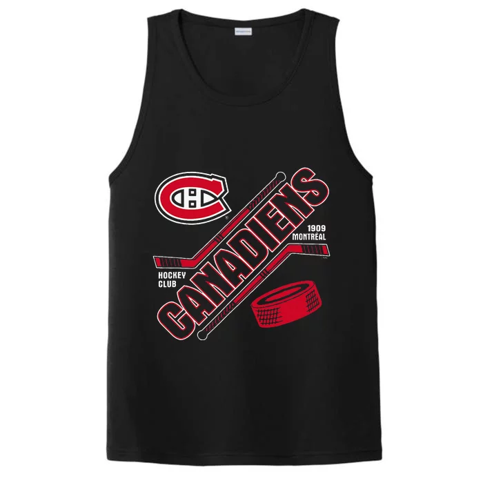 Montreal Canadiens Force Blue Officially Performance Tank