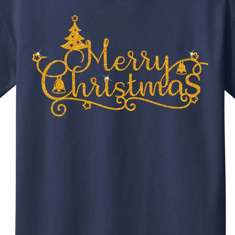 Merry Christmas Festive Holiday Kids T-Shirt