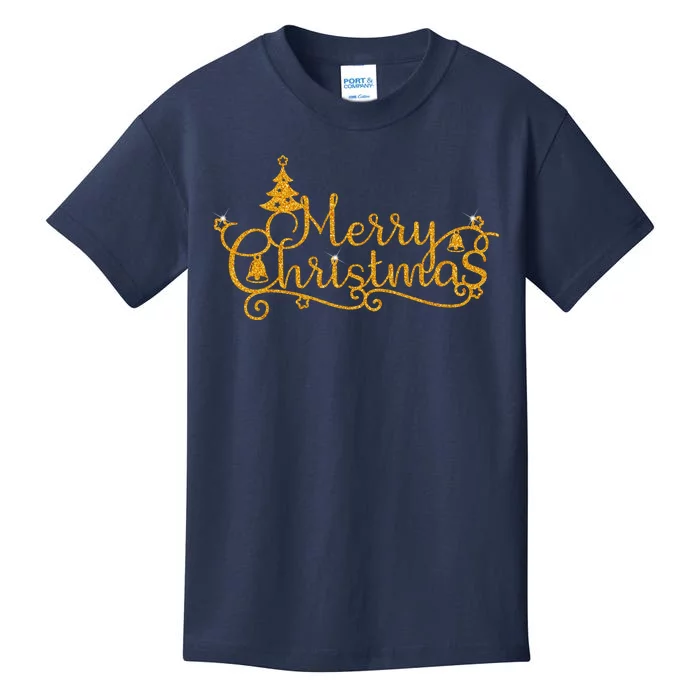 Merry Christmas Festive Holiday Kids T-Shirt