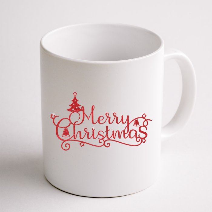 Merry Christmas Festive Holiday Front & Back Coffee Mug