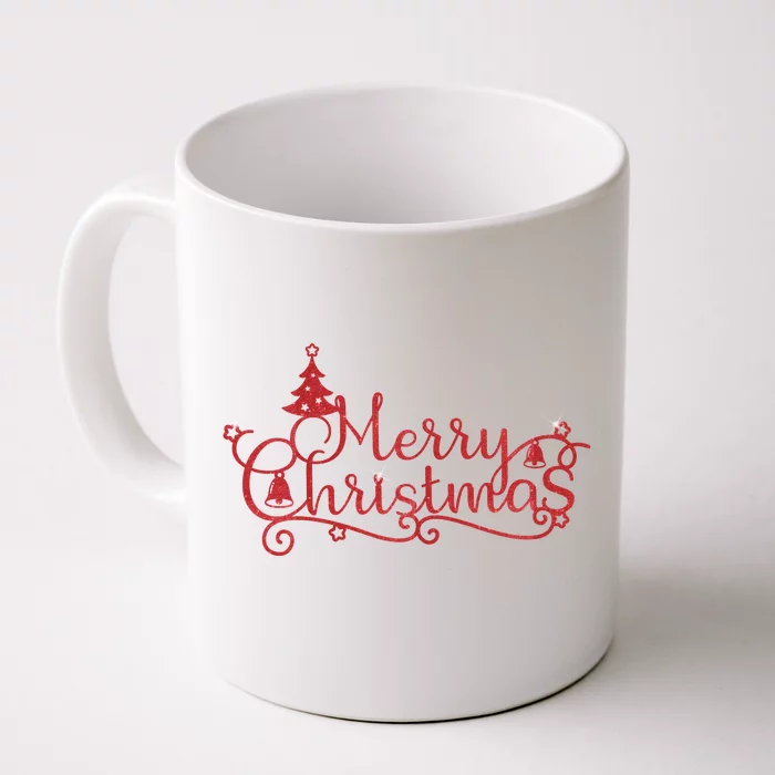 Merry Christmas Festive Holiday Front & Back Coffee Mug