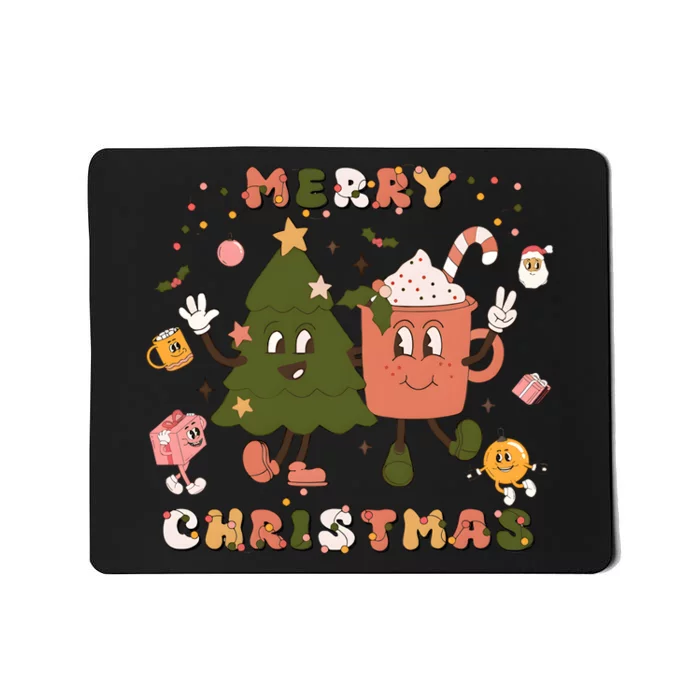 Merrry Christmas Funny Family Matching Holiday Season Mousepad