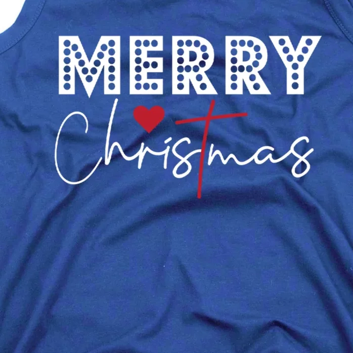 Merry Christmas Festive Graphic Holiday And Gift Tank Top