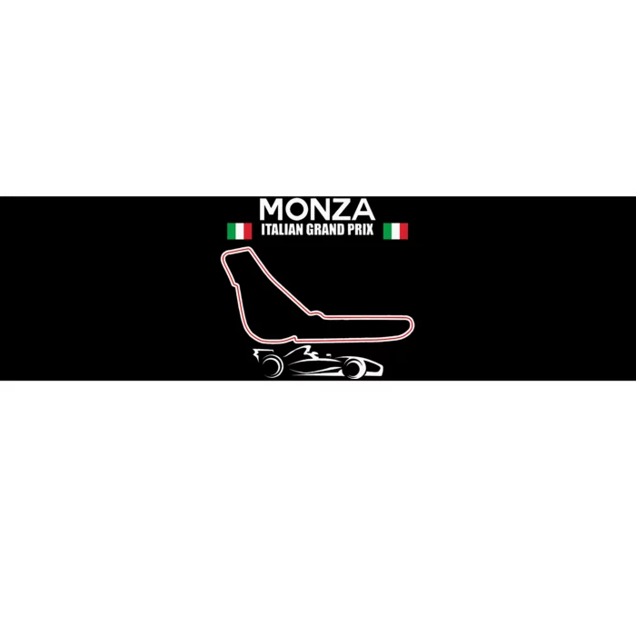 Monza Circuit Formula Racing Car Italian Grand Prix Bumper Sticker