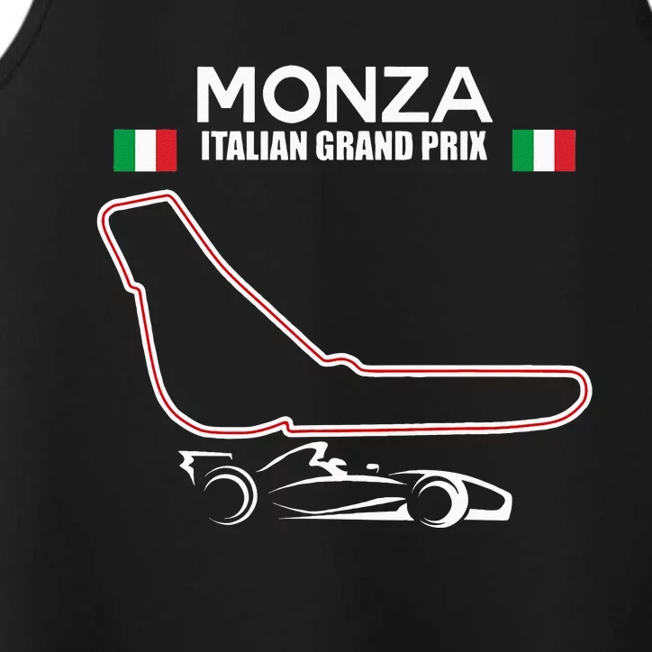 Monza Circuit Formula Racing Car Italian Grand Prix Performance Tank