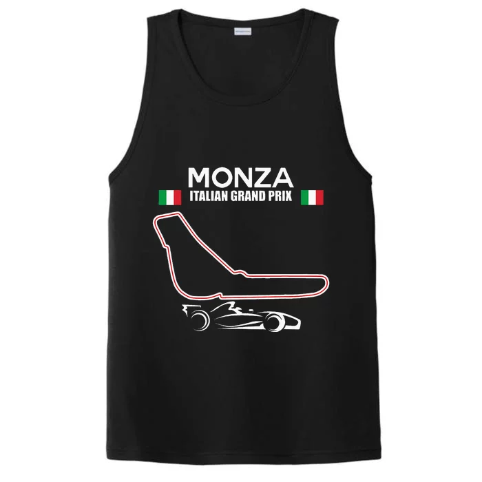 Monza Circuit Formula Racing Car Italian Grand Prix Performance Tank