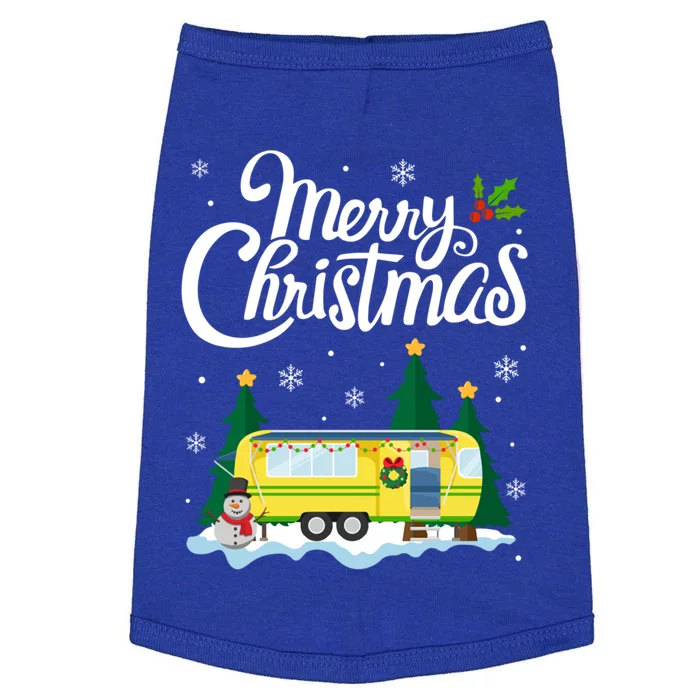 Merry Christmas Funny Xmas Tree Rv Camper Camping Lover Gift Doggie Tank