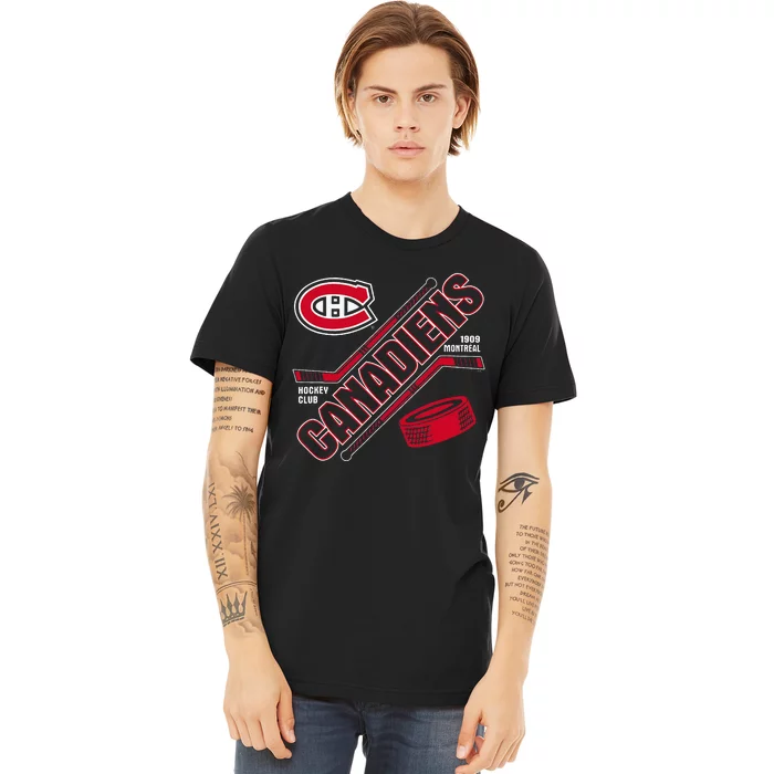 Montreal Canadiens Force Blue Officially Premium T-Shirt