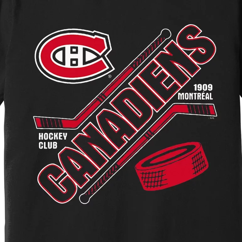 Montreal Canadiens Force Blue Officially Premium T-Shirt