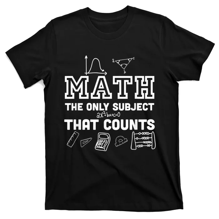 Math Counts Funny Math Teacher T-Shirt