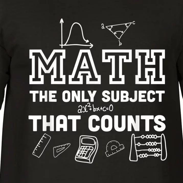 Math Counts Funny Math Teacher Comfort Colors T-Shirt