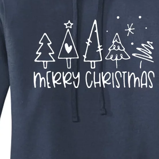 Merry Christmas Family Matching Outfits Xmas Women's Pullover Hoodie