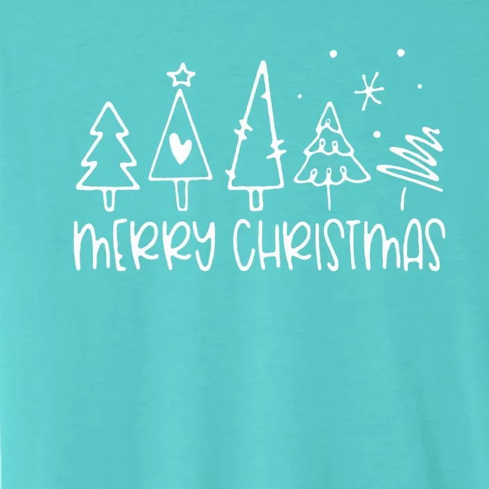 Merry Christmas Family Matching Outfits Xmas ChromaSoft Performance T-Shirt