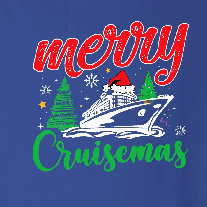 Merry Cruisemas Family Christmas Cruise Ship Funny Matching Toddler Long Sleeve Shirt