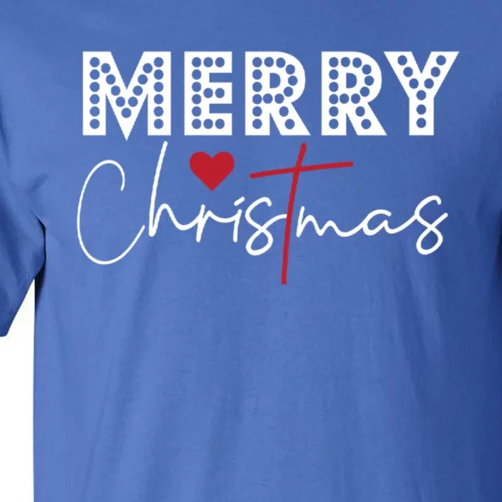 Merry Christmas Festive Graphic Holiday And Gift Tall T-Shirt