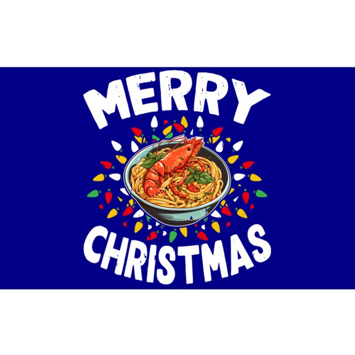 Merry Christmas Food Lover Lobster Bisque Xmas Gift Bumper Sticker