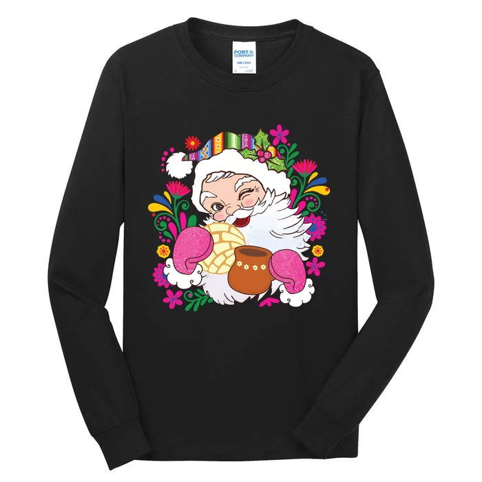 Mexican Christmas Feliz Navidad Latina Christmas Tall Long Sleeve T-Shirt