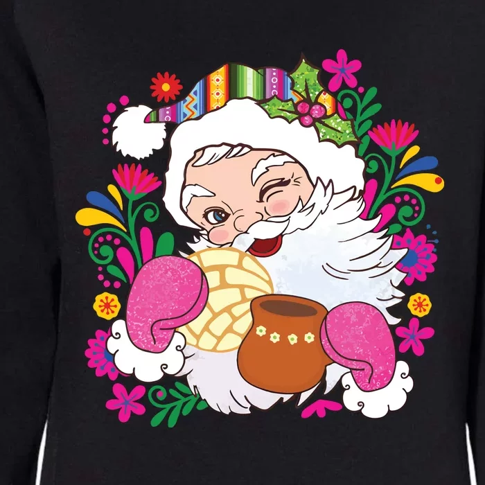 Mexican Christmas Feliz Navidad Latina Christmas Womens California Wash Sweatshirt