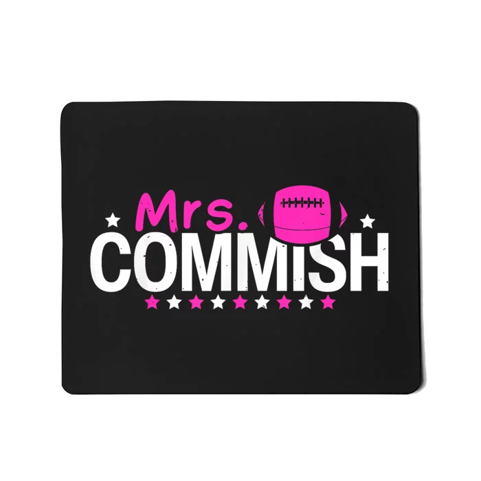 Mrs Commish Funny Fantasy Football Commissioner Mousepad