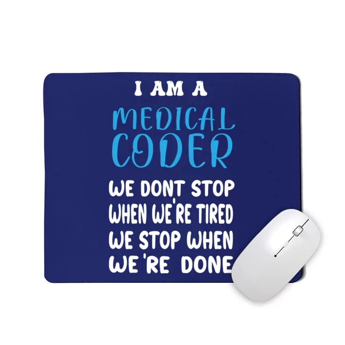 Medical Coder For Medical Coder Mousepad