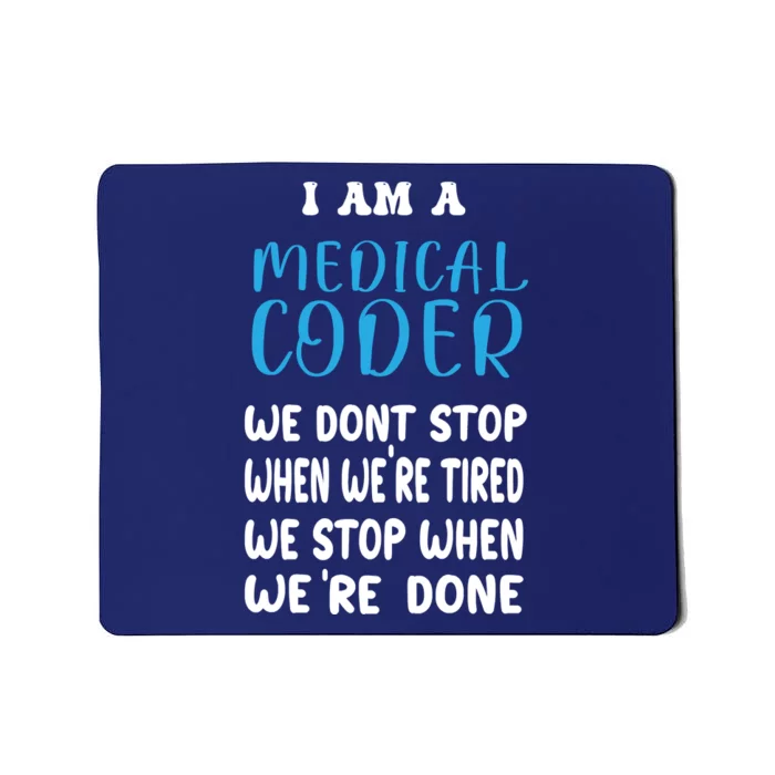 Medical Coder For Medical Coder Mousepad