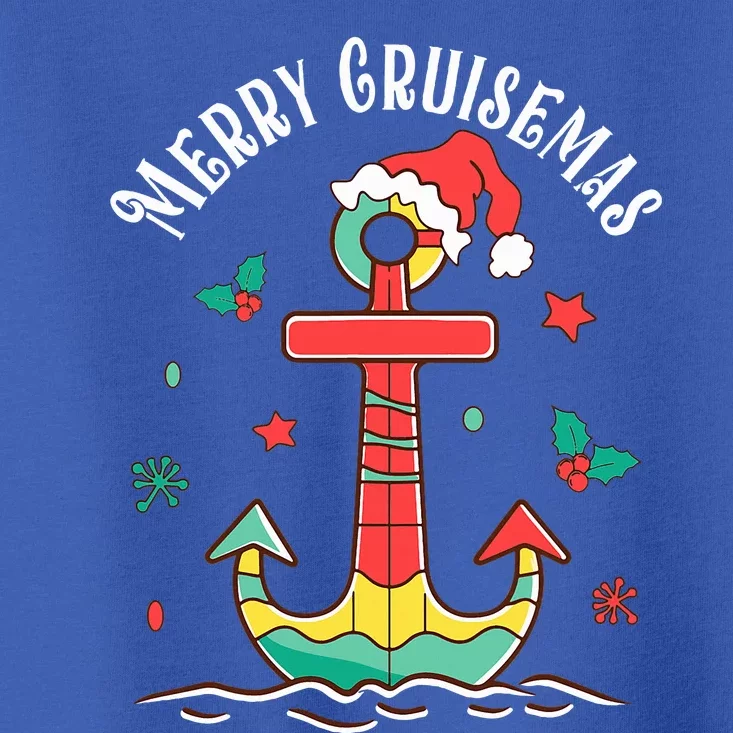 Merry Cruisemas Family Cruise Christmas Cruisin Crew Toddler T-Shirt