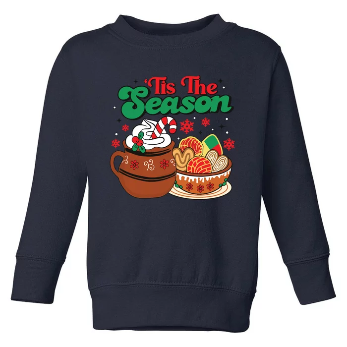 Mexican Christmas Feliz Navidad Latina Christmas Toddler Sweatshirt