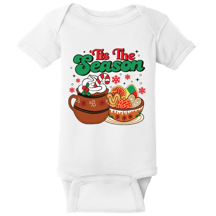 Mexican Christmas Feliz Navidad Latina Christmas Baby Bodysuit