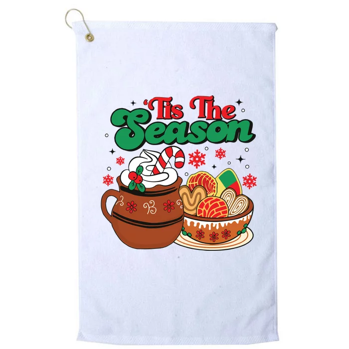 Mexican Christmas Feliz Navidad Latina Christmas Platinum Collection Golf Towel